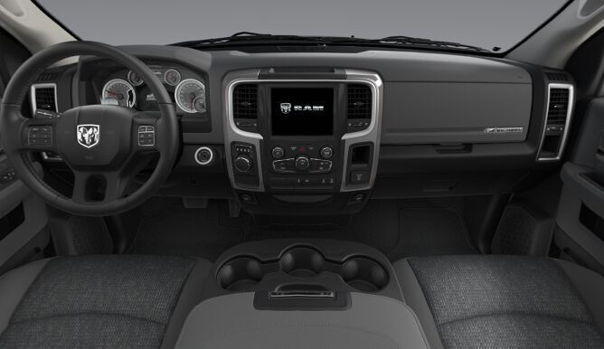 2017 Ram 1500 Big Horn Interior Uconnect